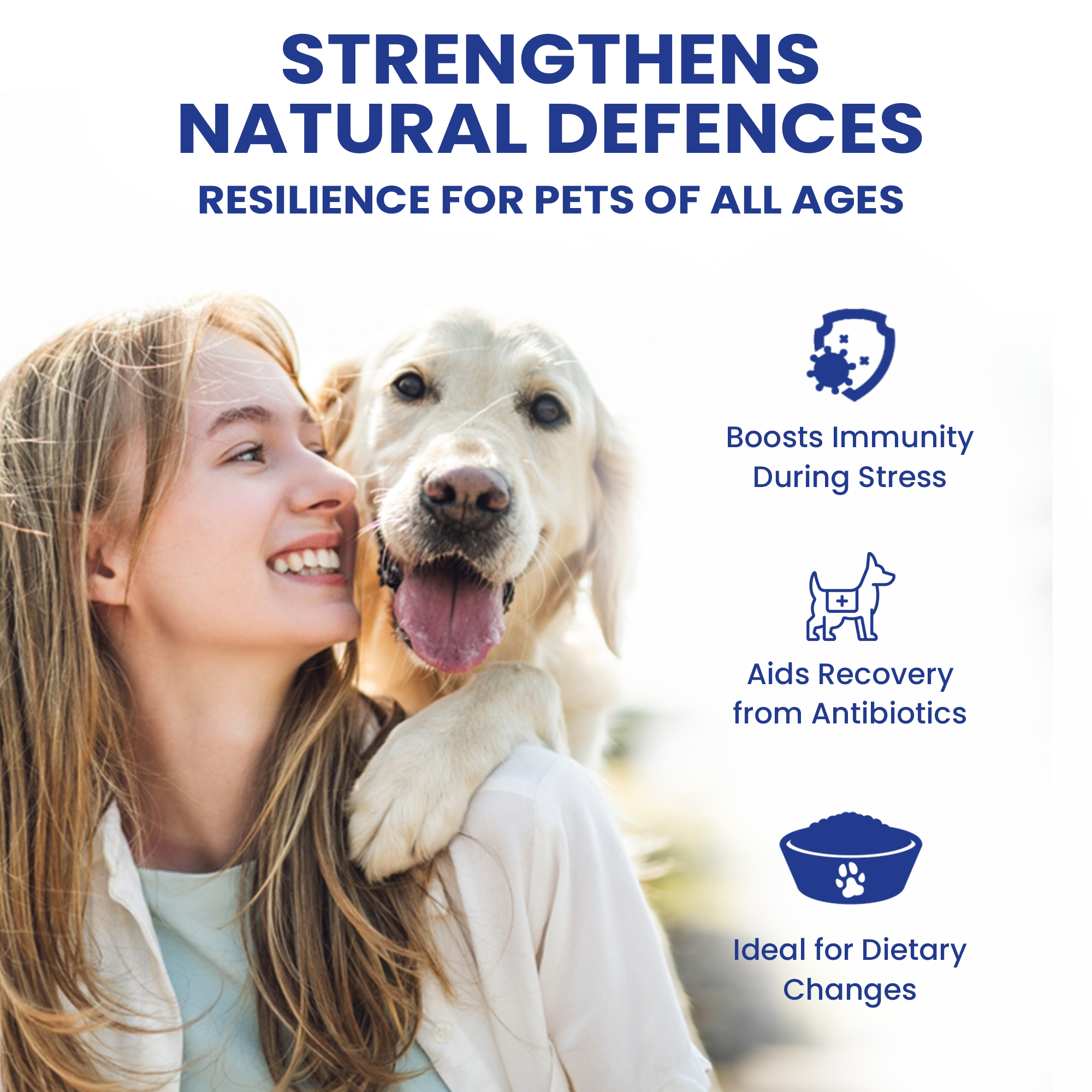 Hamiltons Probiotic Paste Gel for Dogs and Cats Chicken Flavour 60ml - Gut Health Digestive Supplement